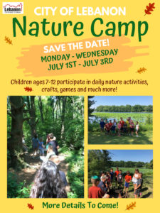 Nature Camp brochure
